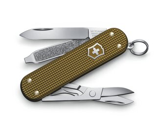 Victorinox 0.6221.L24 Classic SD Alox LE 2024 multifunkčný nôž 58 mm, hnedá, 5 funkcií