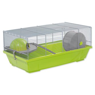 Klec Small Animals Erik šedo-zelená, výbava šedo-zelená 50,5x28x25cm