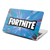 Samolepka na notebook FORTNITE modrá: 38x26 cm