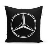 Polštář Logo 2 Černá: 50x50 cm