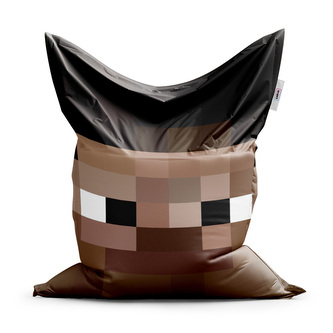 Sedací vak Classic Blocks Obličej: 150x100 cm