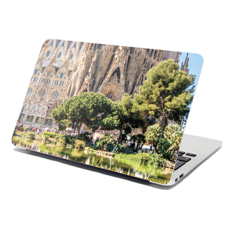 Samolepka na notebook Barcelona Sagrada Familia: 38x26 cm