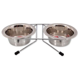 Stojánek Magic Cat nerez souprava 11cm 2x0,24l