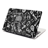 Samolepka na notebook Černobílá škola: 38x26 cm