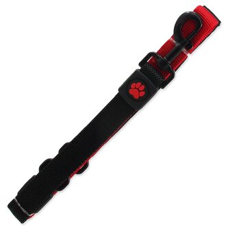 Vodítko Active Dog Bungee Neoprene L červené 2,5x120cm
