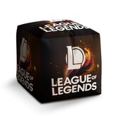 Taburet Cube League of Legends Abstract: 40x40x40 cm