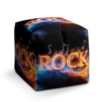 Taburet Cube Rock: 40x40x40 cm