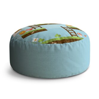 Taburet Circle Videohra 2: 38x48 cm