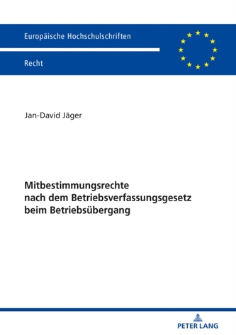 Mitbestimmungsrechte Nach Dem Betriebsverfassungsgesetz Beim Betriebsuebergang