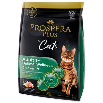 Krmivo Prospera Plus Adult 1+ Chicken  Optimal Wellness 2kg