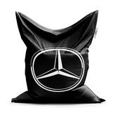 Sedací vak Classic Logo 2 Černá: 150x100 cm