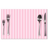 Prostírání Růžové pruhy: 40x30cm