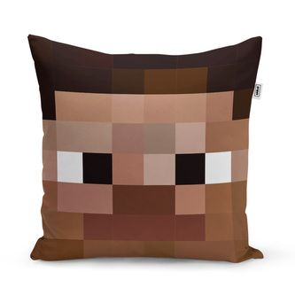 Polštář Blocks Obličej: 60x60 cm