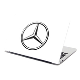 Samolepka na notebook Logo 1 Bílá: 38x26 cm