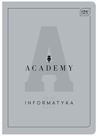 Zeszyt A5/60K kratka Inforrmatyka Academy (10szt)