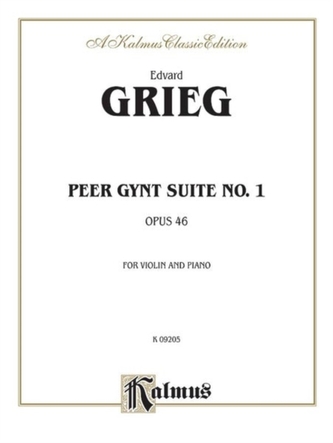 GRIEG PEER GYNT SUITE NO 1 OP 46