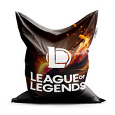 Sedací vak Classic League of Legends Abstract: 150x100 cm