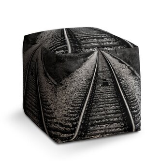 Taburet Cube Koleje: 40x40x40 cm