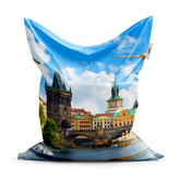 Sedací vak Classic Praha Karlův most 2: 150x100 cm