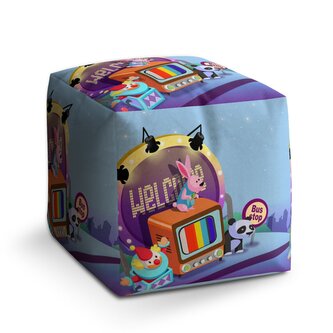 Taburet Cube Bus stop: 40x40x40 cm