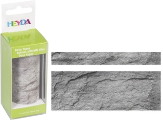 Páska lepicí papírová 2ks - kámen: 1,5cm x 5m, 4,5cm x 5m