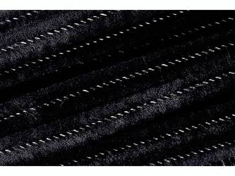 Žinilkový drát 50cm x 8mm, v sáčku 10ks černý