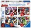 RAVENSBURGER Puzzle Avengers: Nejmocnější hrdinové země 4v1 (12,16,20,24 dílků)