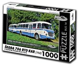 RETRO-AUTA Puzzle BUS č.14 Škoda 706 RTO KAR (1968) 1000 dílků