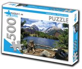 TOURIST EDITION Puzzle Vysoké Tatry, Štrbské pleso 500 dílků (č.66)