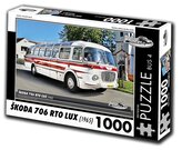 RETRO-AUTA Puzzle BUS č.4 Škoda 706 RTO LUX (1965) 1000 dílků
