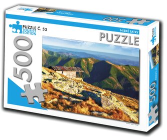 TOURIST EDITION Puzzle Nízké Tatry 500 dílků (č.53)