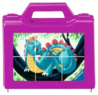 RAVENSBURGER Obrázkové kostky Fantastická stvoření, 6 kostek
