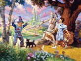 COBBLE HILL Rodinné puzzle Čaroděj ze země Oz 350 dílků
