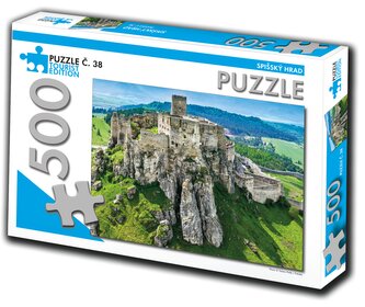 TOURIST EDITION Puzzle Spišský hrad 500 dílků (č.38)