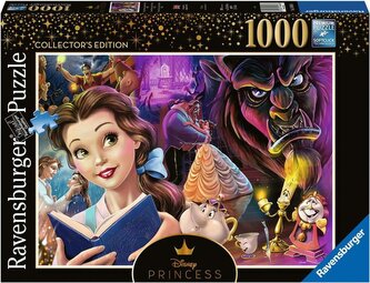 RAVENSBURGER Puzzle Disney hrdinky č.2: Kráska a zvíře 1000 dílků
