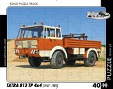 RETRO-AUTA Puzzle TRUCK č.25 Tatra 813 TP 4x4 (1967-1982) 40 dílků