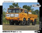 RETRO-AUTA Puzzle TRUCK č.6 Tatra 813 TP 6x6 (1967-1982) 40 dílků