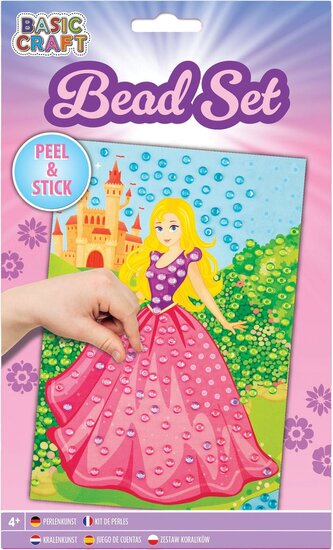 GRAFIX Korálkový obrázek Princezna 21x14,5cm GRAFIX Korálkový obrázek Princezna 21x14,5cm