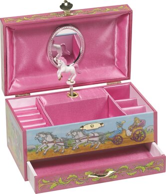 GOKI Hrací šperkovnice Pohádka, melodie: Labutí jezero