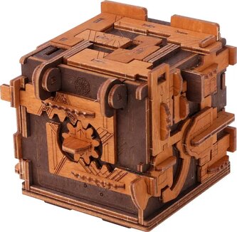 WOODEN CITY 3D dřevěné puzzle Escape room: Puzzle Box 149 dílků