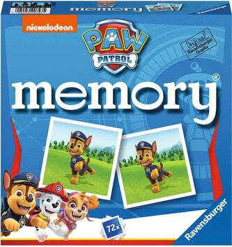 RAVENSBURGER Pexeso Tlapková patrola, 72 kartiček