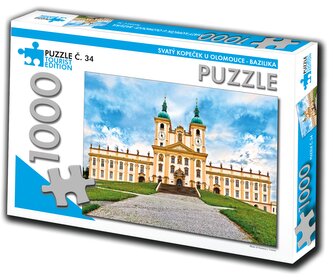 TOURIST EDITION Puzzle Svatý kopeček u Olomouce - bazilika 1000 dílků (č.34)