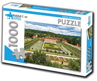 TOURIST EDITION Puzzle Zámek Kratochvíle 1000 dílků (č.64)