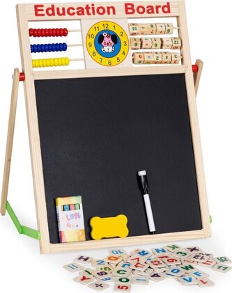 ECOTOYS Dřevěná početní tabule
