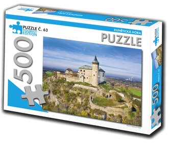 TOURIST EDITION Puzzle Kunětická hora 500 dílků (č.63)