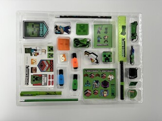 Minecraft adventní kalendář papírenský