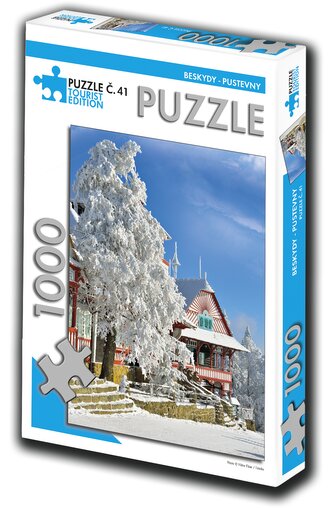 TOURIST EDITION Puzzle Beskydy, Pustevny 1000 dílků (č.41)