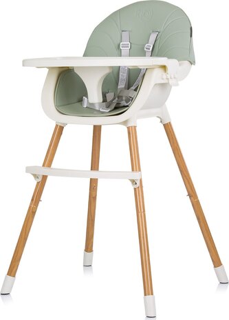 CHIPOLINO Jídelní židlička Rio 2v1 Aloe