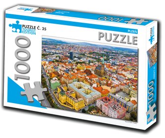 TOURIST EDITION Puzzle Plzeň 1000 dílků (č.35)
