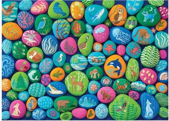 COBBLE HILL Puzzle Malované kameny severozápadu 1000 dílků